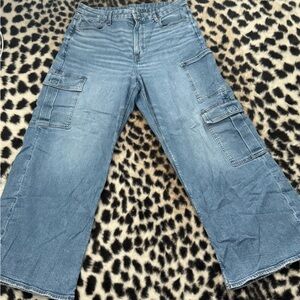 American Eagle Outfitters Men's Relaxed Blue Jeans